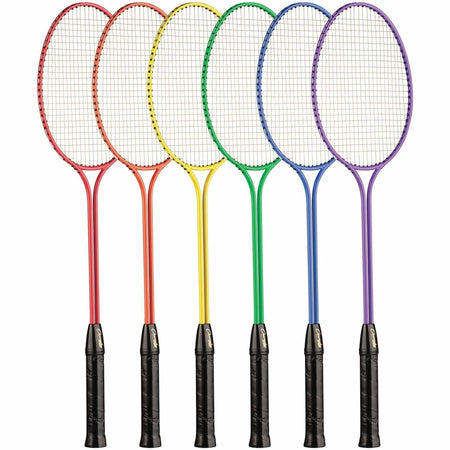 Champion Sports Tempered Steel Twin Shaft Badminton Racket Set - 2000