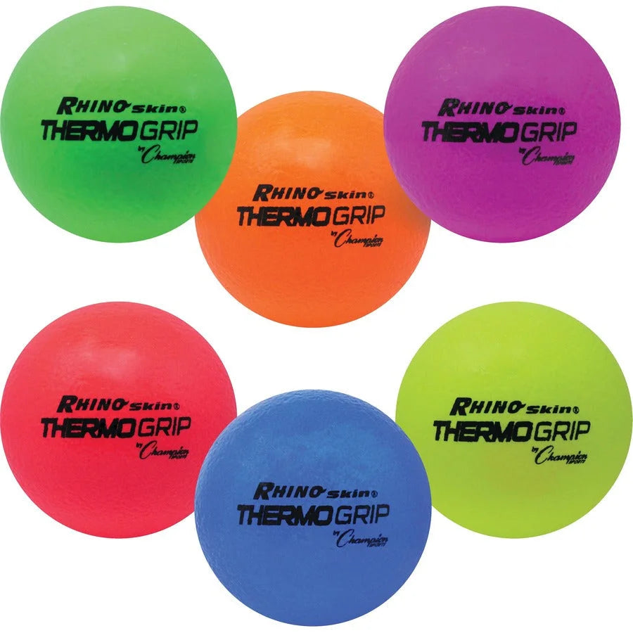 Champion Sports Thermo Grip Set: Low Density Foam - 6 / Set - Equipment