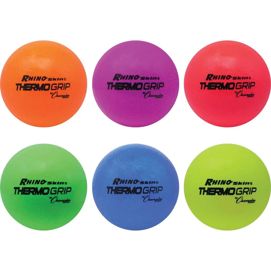 Champion Sports Thermo Grip Set: Low Density Foam - 6 / Set - Equipment