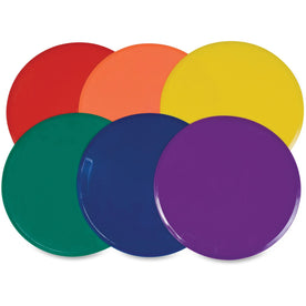 Champion Sports XL Poly Spot Marker Set - 6 Colors - Vinyl - Equipment