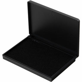 Charles Leonard Foam Ink Pad - Nontoxic Black - 2.8’’ x 4.3’’ - 1 - Stamp Pads & Accessories
