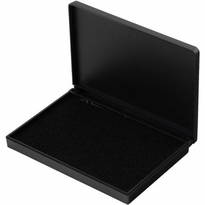 Charles Leonard Foam Ink Pad - Nontoxic Black - 2.8’’ x 4.3’’ - 1 - Stamp Pads & Accessories