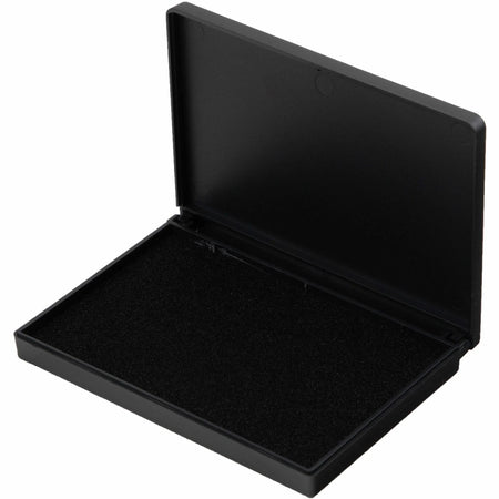 Charles Leonard Foam Ink Pad - Nontoxic Black - 2.8’’ x 4.3’’ - 1 - Stamp Pads & Accessories