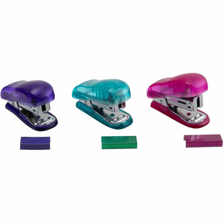 Charles Leonard Mini Stapler Kits: Assorted Counter Display - Staplers