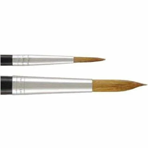 Charles Leonard Watercolor Brushes - Size 4 Pointed Brush Set - 1 Dozen - Paint Accessories