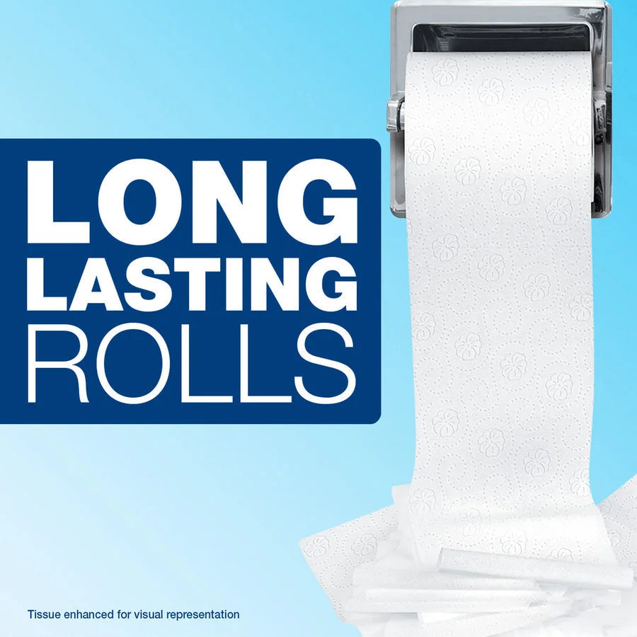 Charmin Professional Toilet Tissue: 2-Ply 450 Sheets/Roll White - 75/Carton - Bathroom Tissue
