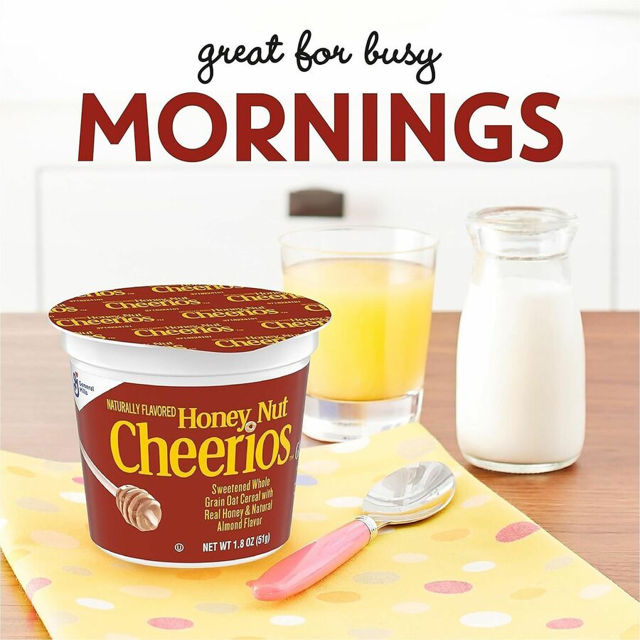 Cheerios Honey Nut Cereal-In-A-Cup - Alternate-Image1
