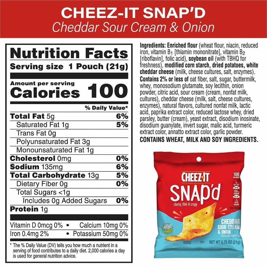 Cheez-It 4-Flavor Cheez-It Variety Pack - Bottom
