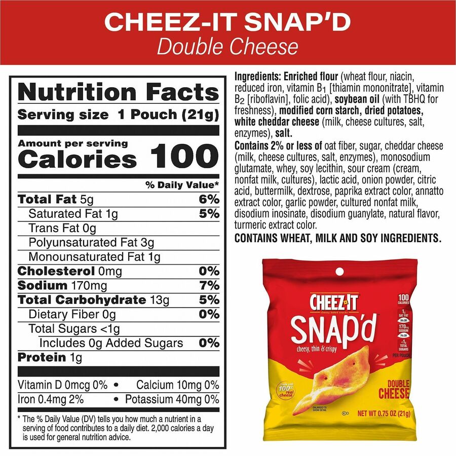 Cheez-It 4-Flavor Cheez-It Variety Pack - Top