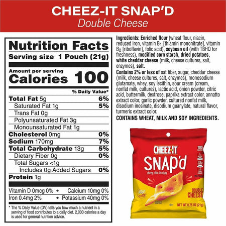 Cheez-It 4-Flavor Cheez-It Variety Pack - Top