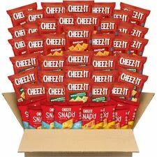Cheez-It 4-Flavor Variety Pack: Assorted Single-Serve Packs - 45 Count - Snacks