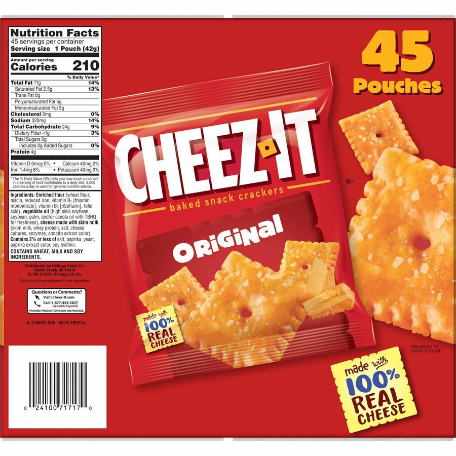 Cheez-It Cheez-It Baked Snack Crackers - Front