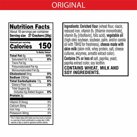 Cheez-It Cheez-It Baked Snack Crackers - Alternate-Image7
