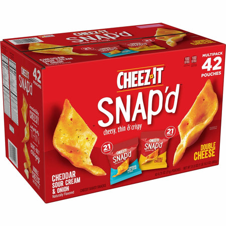 Cheez-It Snap'd Baked Cheese Variety Pack - 2000