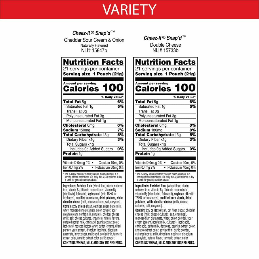 Cheez-It Snap'd Baked Cheese Variety Pack - Alternate-Image9