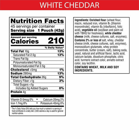 Cheez-It Cheez-It White Cheddar Baked Crackers - Alternate-Image7