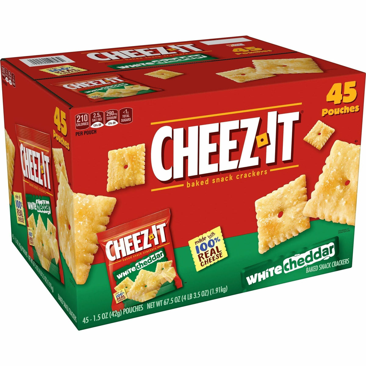 Cheez-It Cheez-It White Cheddar Baked Crackers - 2000