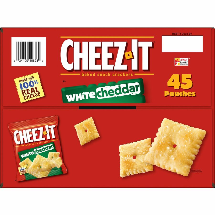 Cheez-It Cheez-It White Cheddar Baked Crackers - Top