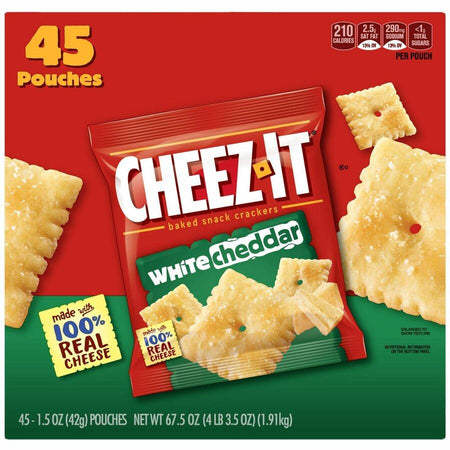 Cheez-It Cheez-It White Cheddar Baked Crackers - Rear