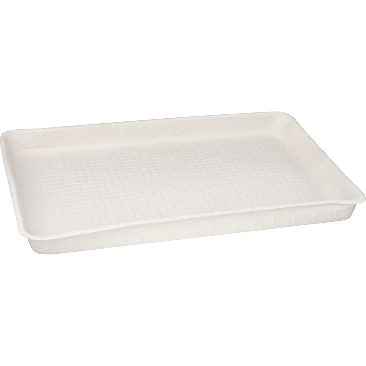 Chinet 9’’ x 12’’ Trays Beige 250 / Carton Molded Fiber Body (HUH20815) - Food Storage