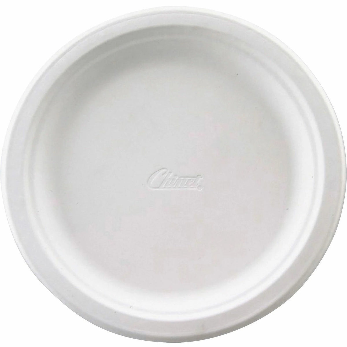 Chinet 6-3/4’’ Premium Tableware Plates 6.8’’ Diameter White 125 / Pack (HUH21244)
