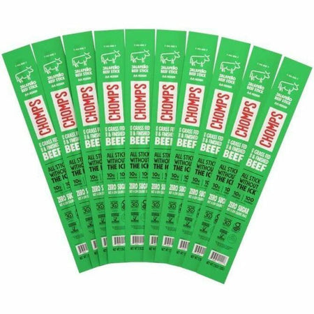 CHOMPS Jalapeno Beef Snack Sticks - Alternate-Image1