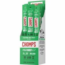 CHOMPS Jalapeno Beef Snack Sticks - Healthy & Flavorful Protein Snacks