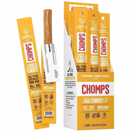 CHOMPS Original Turkey Snack Sticks - 1500