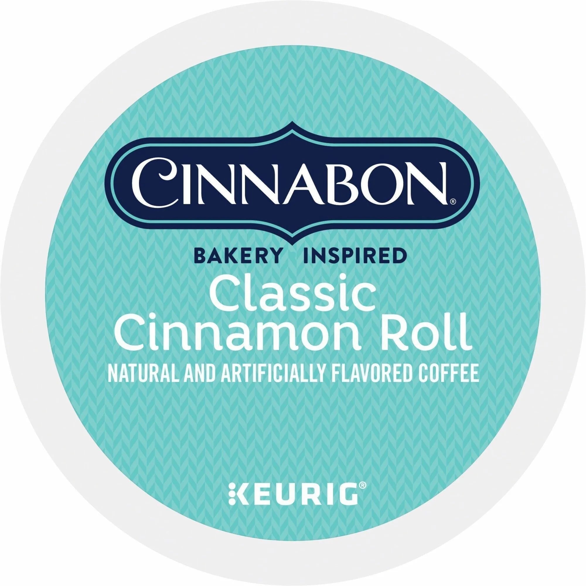 Cinnabon® K-Cup Pods: Classic Cinnamon Roll Coffee - 24 Pack