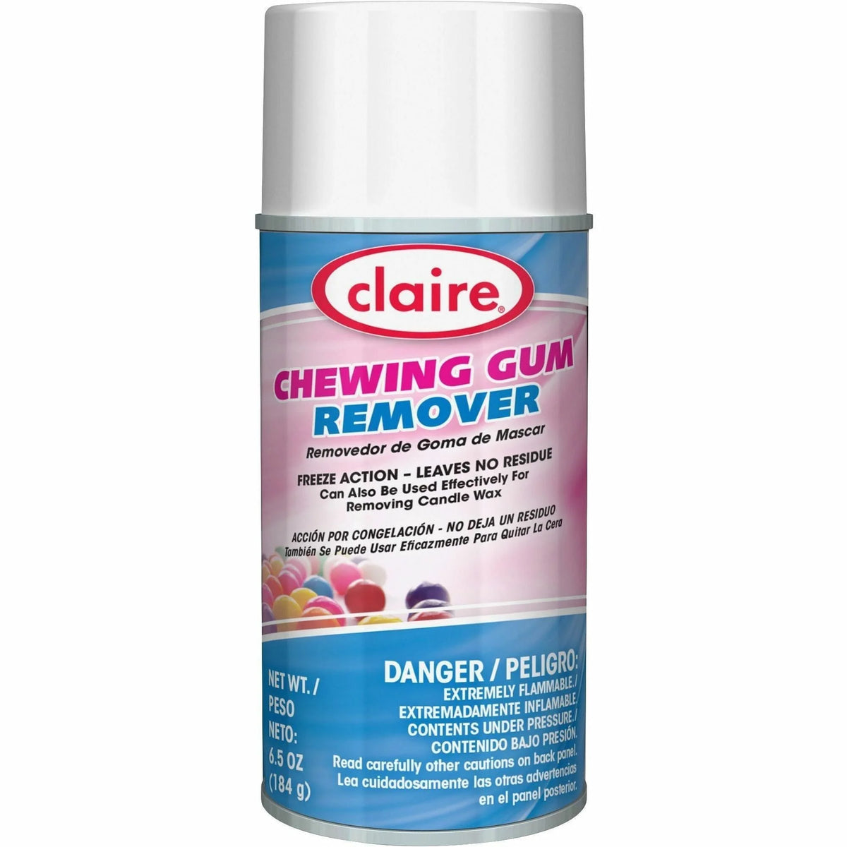 Claire Chewing Gum Remover: Cherry Scent Residue-Free - 6.5 fl oz - Specialty Cleaners