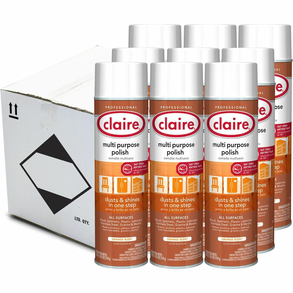 Claire Citra Gloss All Surface Duster/Polish - 2000