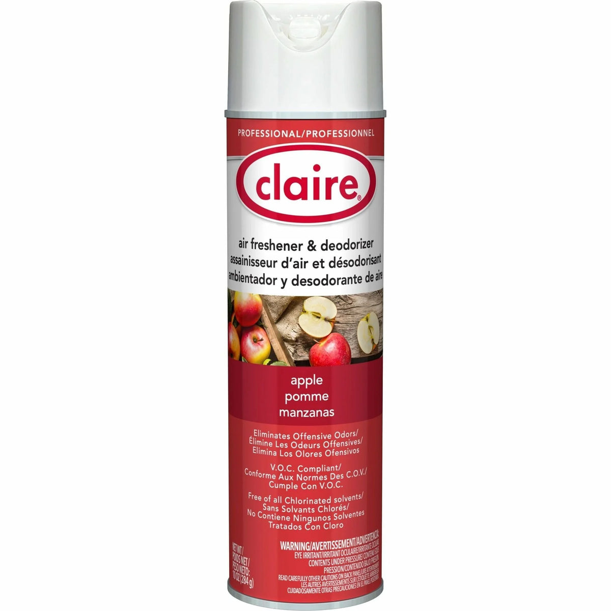 Claire Dutch Apple Air Freshener & Deodorizer - 20 fl oz - Chemical-free Odor Neutralizer - Fresheners