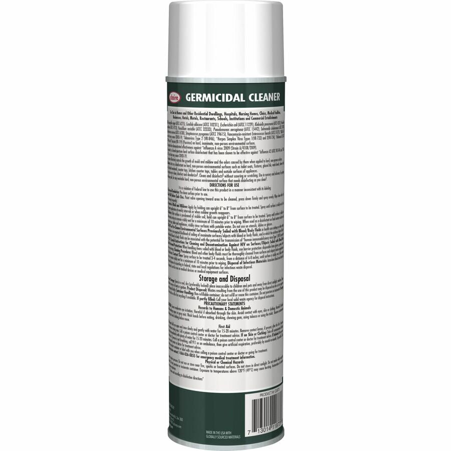 Claire Foaming Germicidal Cleaner - Rear