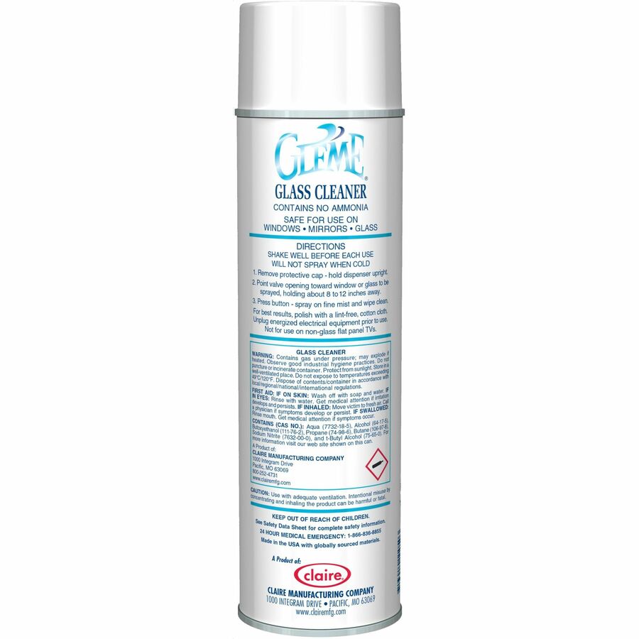 Claire Gleme Glass Cleaner - Rear