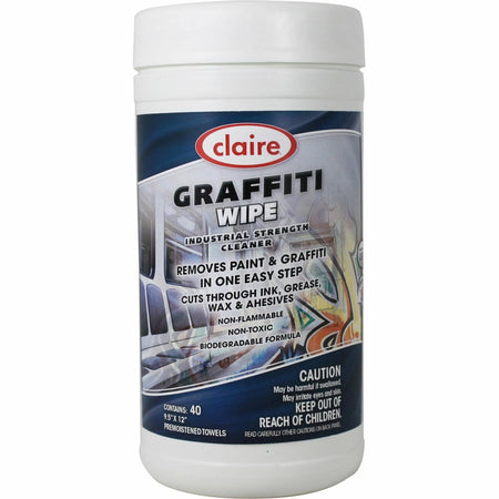 Claire Graffiti-Wipe: Hard Surface Multipurpose Wipes - Cleaning