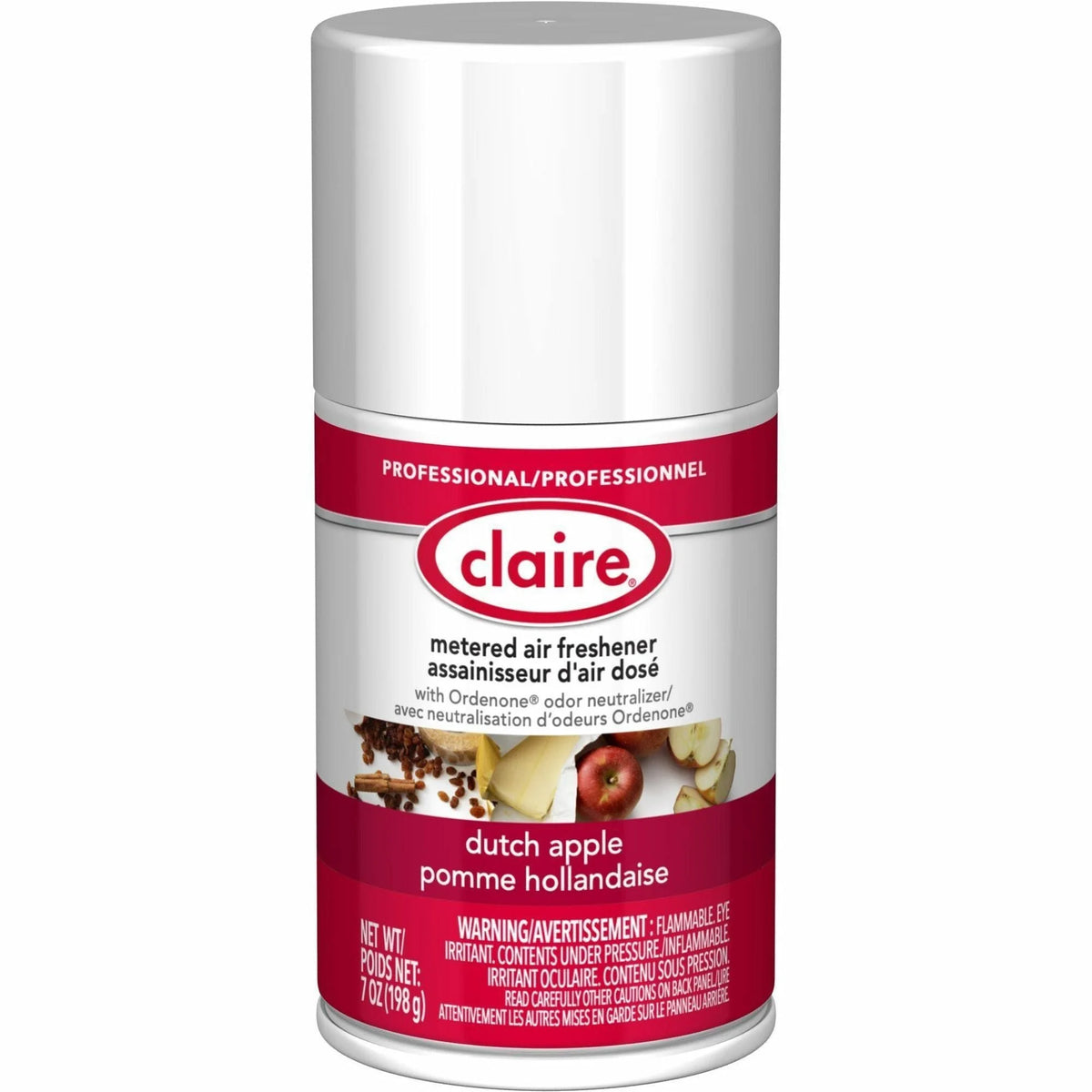 Claire Metered Air Freshener: Ordenone Aerosol - Dutch Apple - Odor Neutralizer - Fresheners