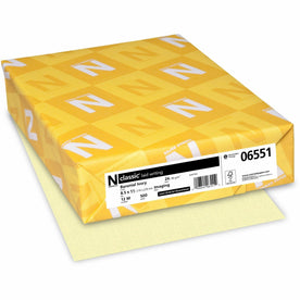 Classic Laid Writing Paper: Baronial Ivory 24 lb Acid-free - 500 Sheets - Specialty Paper