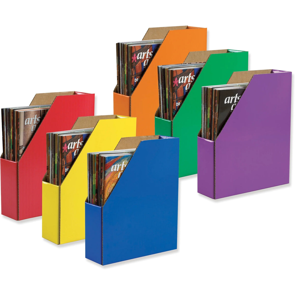Classroom Keepers Magazine Holders - Organize Your with Assorted Cardboard - Organizers