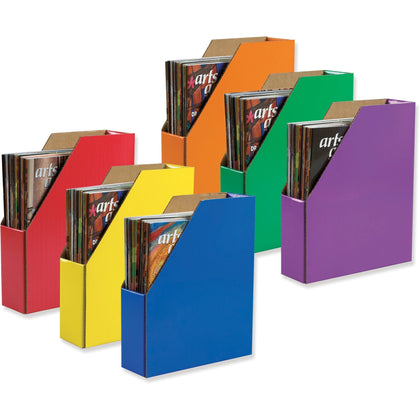 Classroom Keepers Magazine Holders - Organize Your with Assorted Cardboard - Organizers