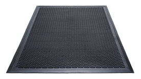 Clean Step Scraper Outdoor Floor Mat - Black / 3’x5’ - Mats