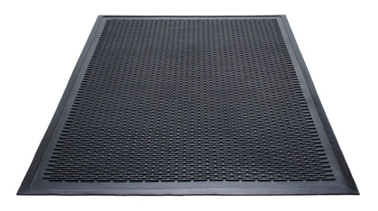 Clean Step Scraper Outdoor Floor Mat - Black / 3’x5’ - Mats