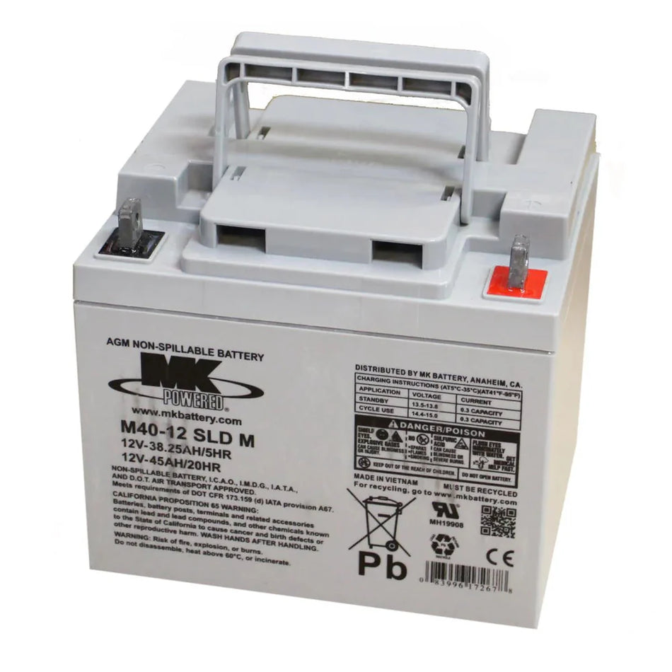 IPC Eagle 12V 45Ah AGM Battery – Replacement Battery for Floor Machines