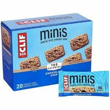 Clif Bar Minis Chocolate Chip - No HFCS Artificial Flavor - Snacks