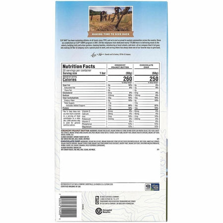 Clif Bar Variety Pack - Rear