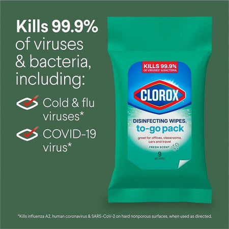 Clorox Bleach-Free Disinfecting WipesTo-Go Pack - Alternate-Image4
