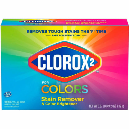 Clorox Color Brightener Powder: Stain Remover & Restorer - Laundry Cleaning Supplies