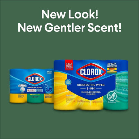 Clorox Disinfecting Bleach Free Cleaning Wipes Value Pack - Alternate-Image1