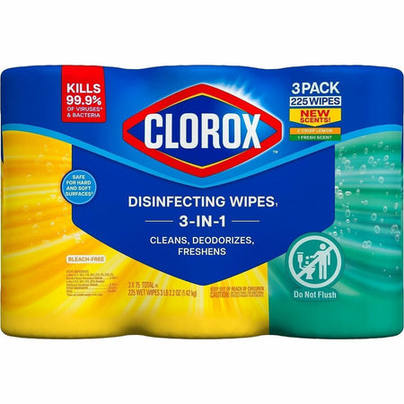 Clorox Disinfecting Bleach Free Cleaning Wipes Value Pack - Front