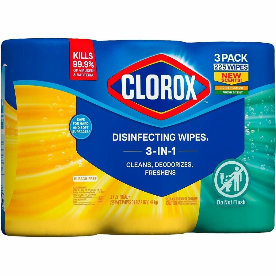 Clorox Disinfecting Bleach Free Cleaning Wipes Value Pack - Alternate-Image11