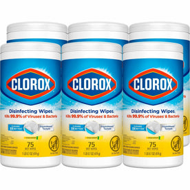 Clorox Disinfecting Cleaning Wipes: Bleach-Free Lemon Scent Anti-Bacterial - Wipes